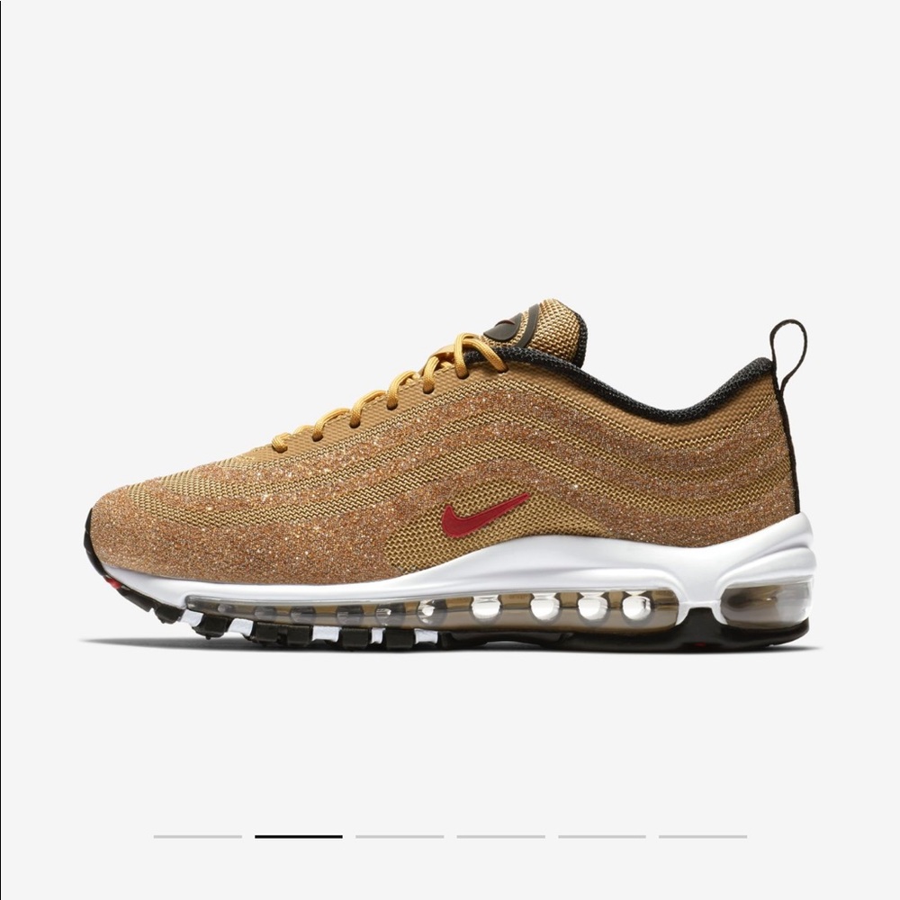 Nike AirMax 97 LX x Gold Swarovski Crystal - Picture 2 of 8